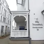 Villa Strandblick In Binz, Fewos Direkt Am Strand Mit Balkon Und Teilweise Mit Meerblick